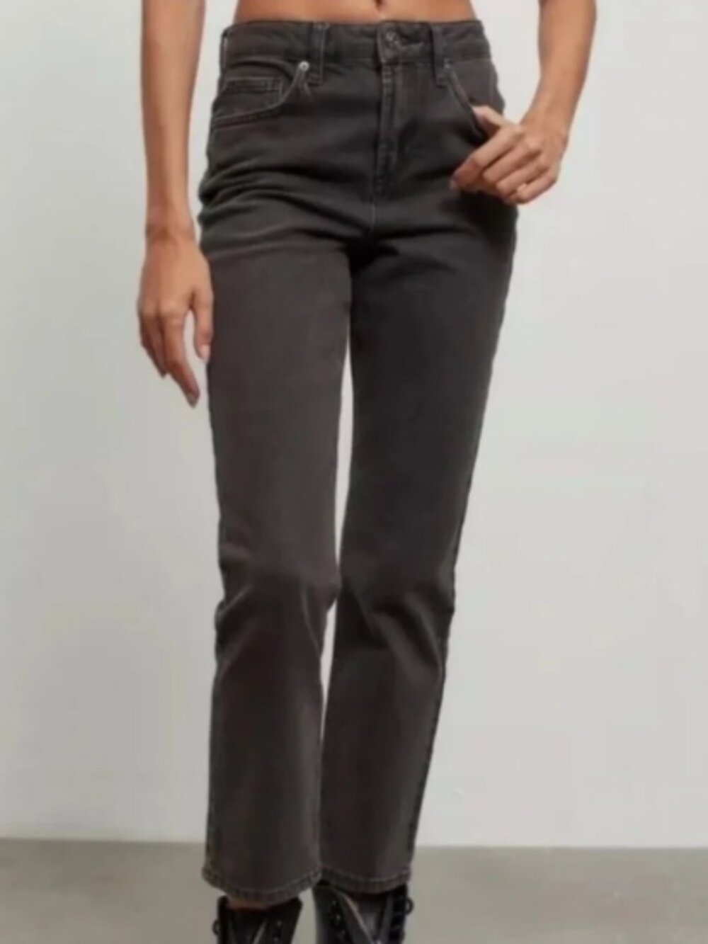 BDG Black Straight Kick Urban Outfitters Jeans